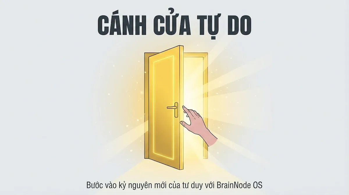 Cánh cửa dẫn đến tự do tâm trí cùng BrainNode OS.