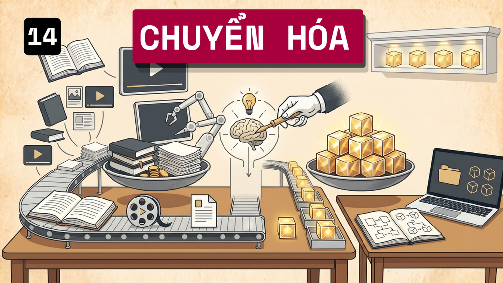 14. Chuyển hóa nội dung góp nhặt thành tài sản số với AI